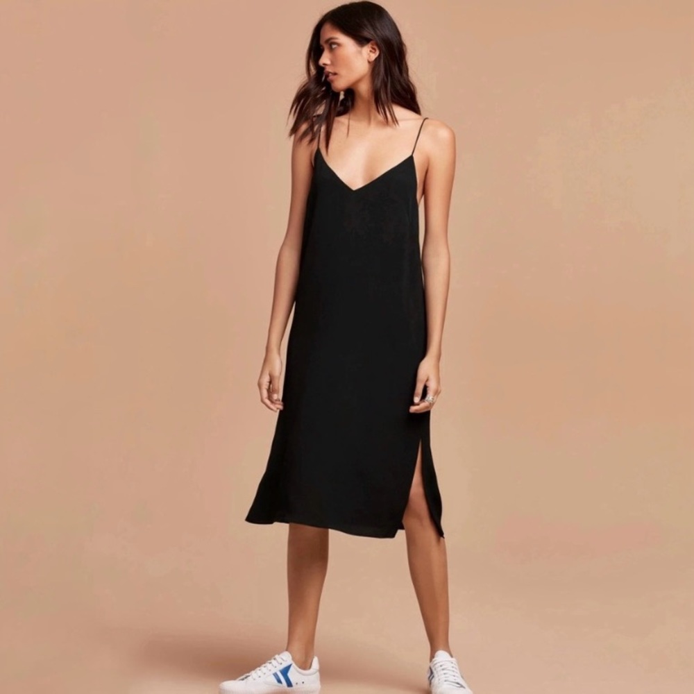 Aritzia Wilfred Free Felicity dress | Pink